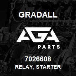 7026608 Gradall RELAY, STARTER | AGA Parts