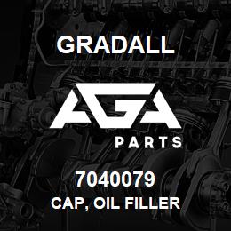 7040079 Gradall CAP, OIL FILLER | AGA Parts