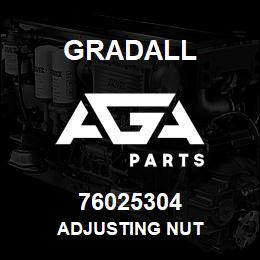 76025304 Gradall ADJUSTING NUT | AGA Parts