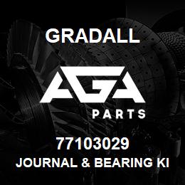 77103029 Gradall JOURNAL & BEARING KIT | AGA Parts