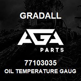 77103035 Gradall OIL TEMPERATURE GAUGE | AGA Parts