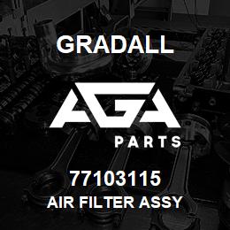 77103115 Gradall AIR FILTER ASSY | AGA Parts