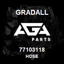 77103118 Gradall HOSE | AGA Parts