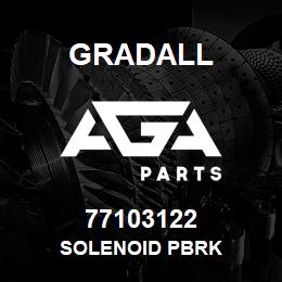 77103122 Gradall SOLENOID PBRK | AGA Parts