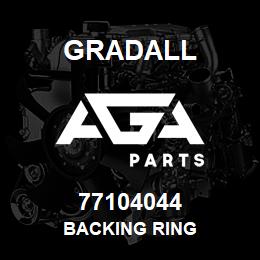 77104044 Gradall BACKING RING | AGA Parts