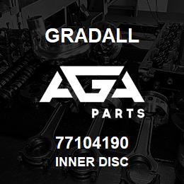 77104190 Gradall INNER DISC | AGA Parts