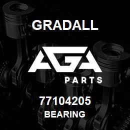 77104205 Gradall BEARING | AGA Parts