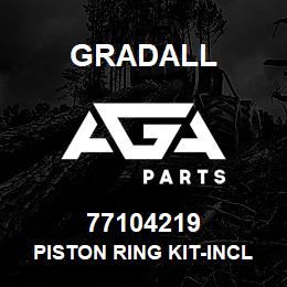 77104219 Gradall PISTON RING KIT-INCL: (1) | AGA Parts