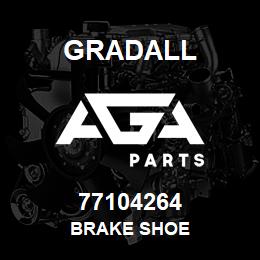 77104264 Gradall BRAKE SHOE | AGA Parts