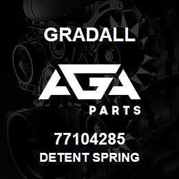 77104285 Gradall DETENT SPRING | AGA Parts