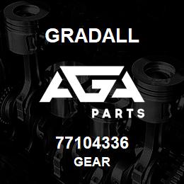 77104336 Gradall GEAR | AGA Parts