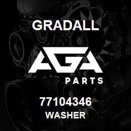 77104346 Gradall WASHER | AGA Parts