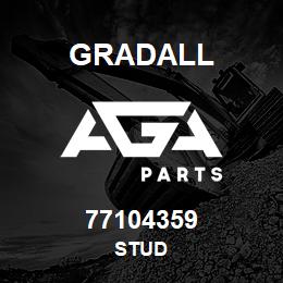 77104359 Gradall STUD | AGA Parts