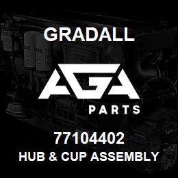 77104402 Gradall HUB & CUP ASSEMBLY | AGA Parts