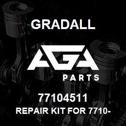 77104511 Gradall REPAIR KIT FOR 7710-3004 THROT | AGA Parts