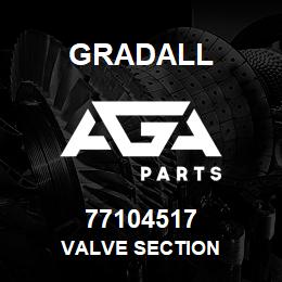 77104517 Gradall VALVE SECTION | AGA Parts