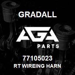 77105023 Gradall RT WIREING HARN | AGA Parts