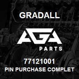 77121001 Gradall PIN PURCHASE COMPLETE AS PER | AGA Parts