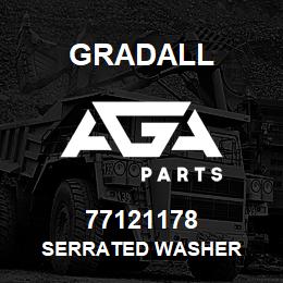 77121178 Gradall SERRATED WASHER | AGA Parts