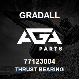 77123004 Gradall THRUST BEARING | AGA Parts