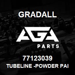 77123039 Gradall TUBELINE -POWDER PAINT,BAG | AGA Parts