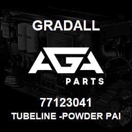 77123041 Gradall TUBELINE -POWDER PAINT,BAG | AGA Parts