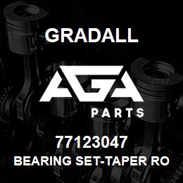 77123047 Gradall BEARING SET-TAPER ROLLER | AGA Parts