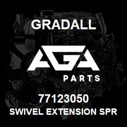 77123050 Gradall SWIVEL EXTENSION SPRING PER | AGA Parts