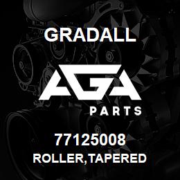 77125008 Gradall ROLLER,TAPERED | AGA Parts