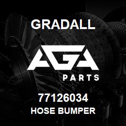 77126034 Gradall HOSE BUMPER | AGA Parts