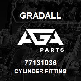 77131036 Gradall CYLINDER FITTING | AGA Parts