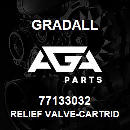 77133032 Gradall RELIEF VALVE-CARTRIDGE | AGA Parts