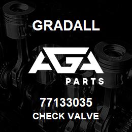 77133035 Gradall CHECK VALVE | AGA Parts