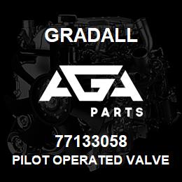 77133058 Gradall PILOT OPERATED VALVE 2-WAY | AGA Parts