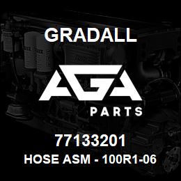 77133201 Gradall HOSE ASM - 100R1-06 LF | AGA Parts