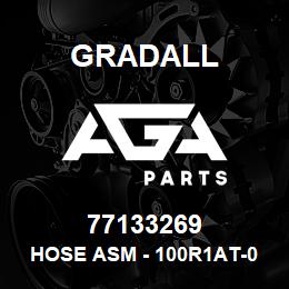 77133269 Gradall HOSE ASM - 100R1AT-08 | AGA Parts