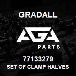 77133279 Gradall SET OF CLAMP HALVES | AGA Parts