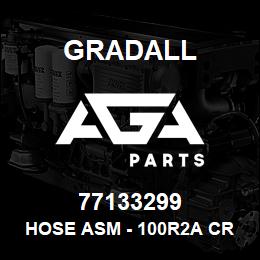 77133299 Gradall HOSE ASM - 100R2A CRIMP 3200 | AGA Parts