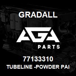 77133310 Gradall TUBELINE -POWDER PAINT,BAG | AGA Parts