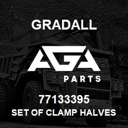 77133395 Gradall SET OF CLAMP HALVES | AGA Parts