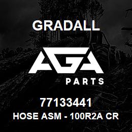 77133441 Gradall HOSE ASM - 100R2A CRIMP 3200 | AGA Parts