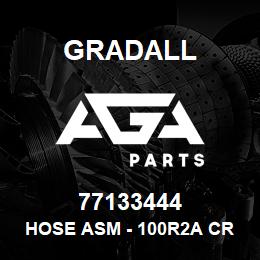 77133444 Gradall HOSE ASM - 100R2A CRIMP 3200 | AGA Parts