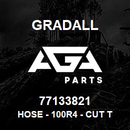 77133821 Gradall HOSE - 100R4 - CUT TO LG | AGA Parts