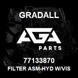 77133870 Gradall FILTER ASM-HYD W/VISUAL | AGA Parts