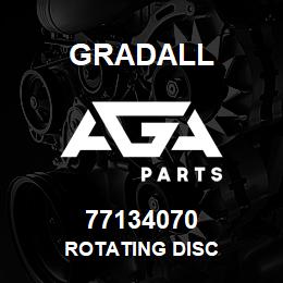 77134070 Gradall ROTATING DISC | AGA Parts