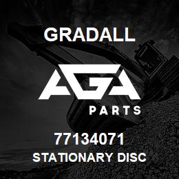 77134071 Gradall STATIONARY DISC | AGA Parts