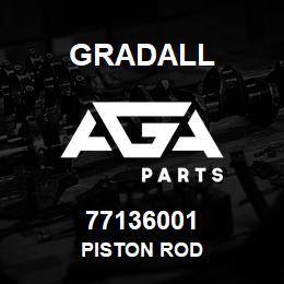 77136001 Gradall PISTON ROD | AGA Parts