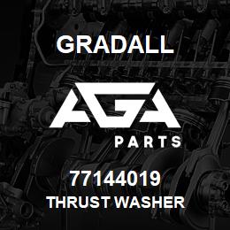 77144019 Gradall THRUST WASHER | AGA Parts