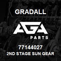 77144027 Gradall 2ND STAGE SUN GEAR | AGA Parts