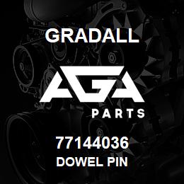 77144036 Gradall DOWEL PIN | AGA Parts